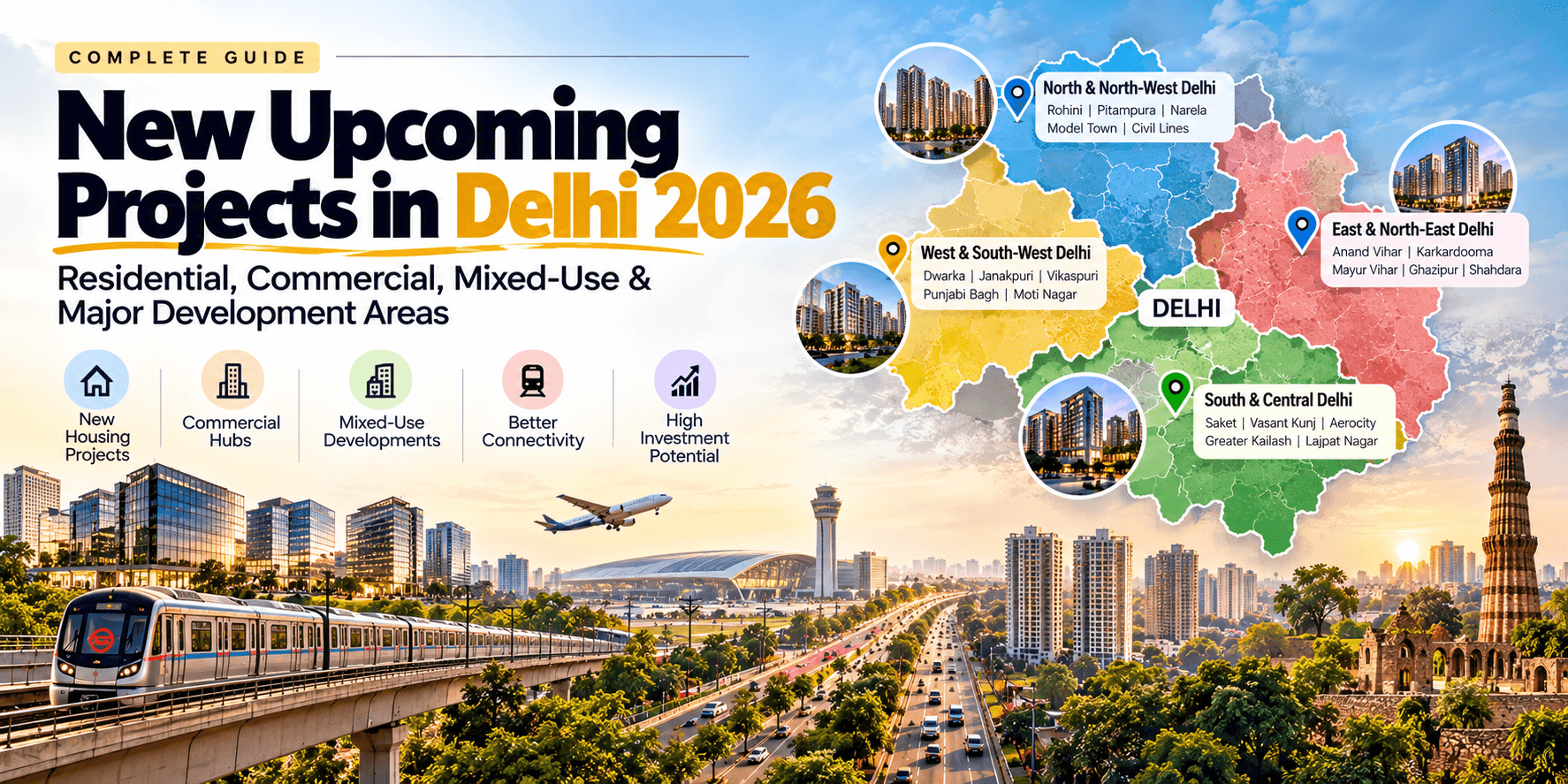 Real Estate in Delhi: The Complete Locality Guide