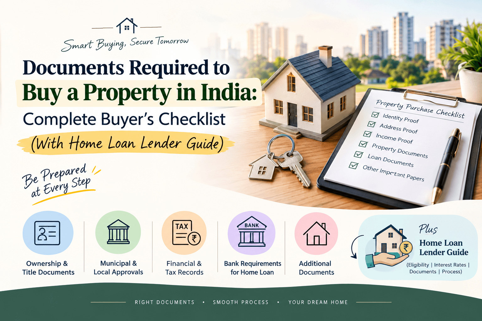 Documents Required to Buy a Property in India