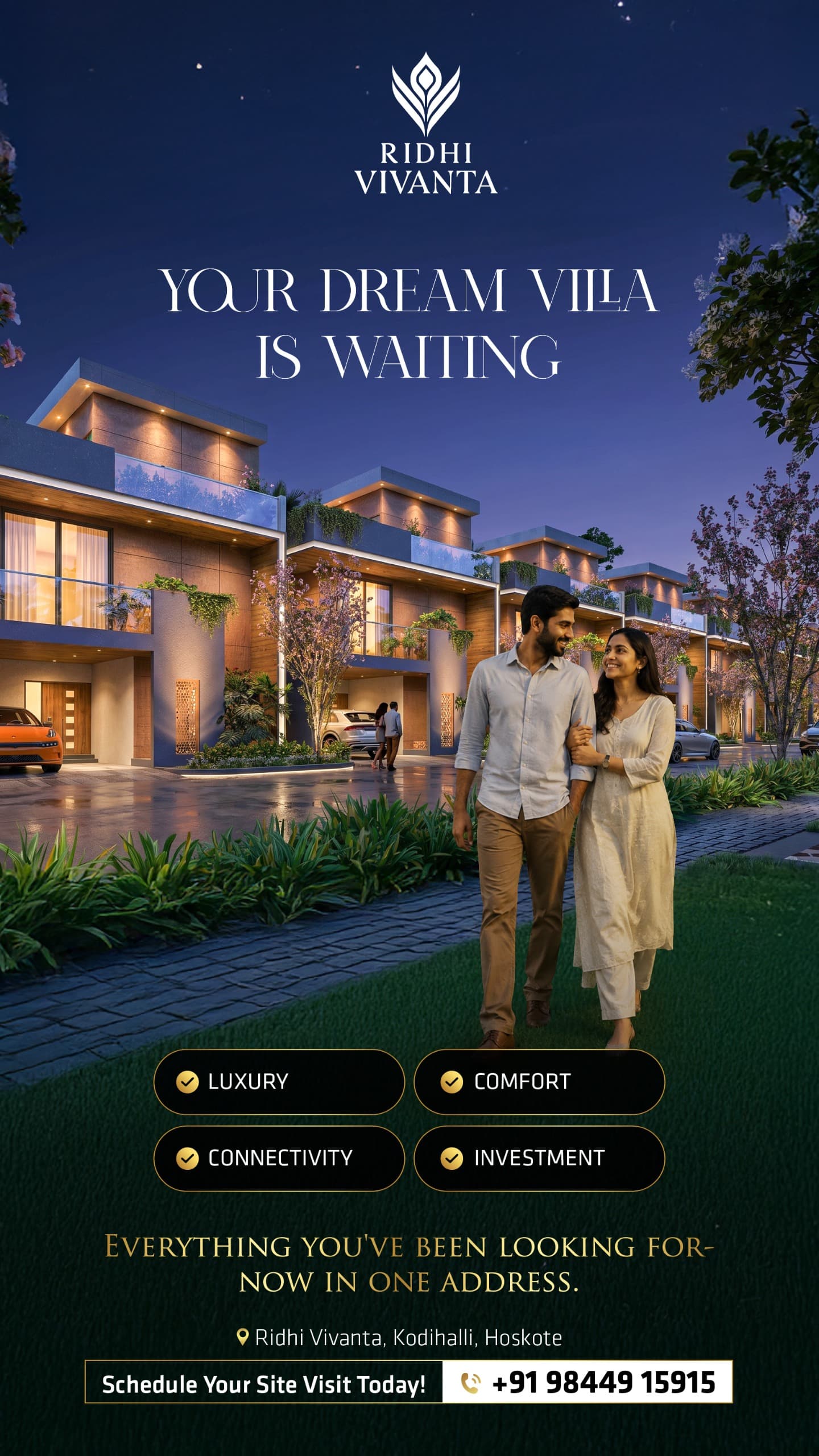 4BHK Villa Located in Kodihalli,Hoskote, Bangalore in Whitefield - Hoskote Road, Belathur, Bengaluru East City Corporation, Bengaluru, Bangalore East, Bengaluru Urban, Karnataka, 560067, India - View 12
