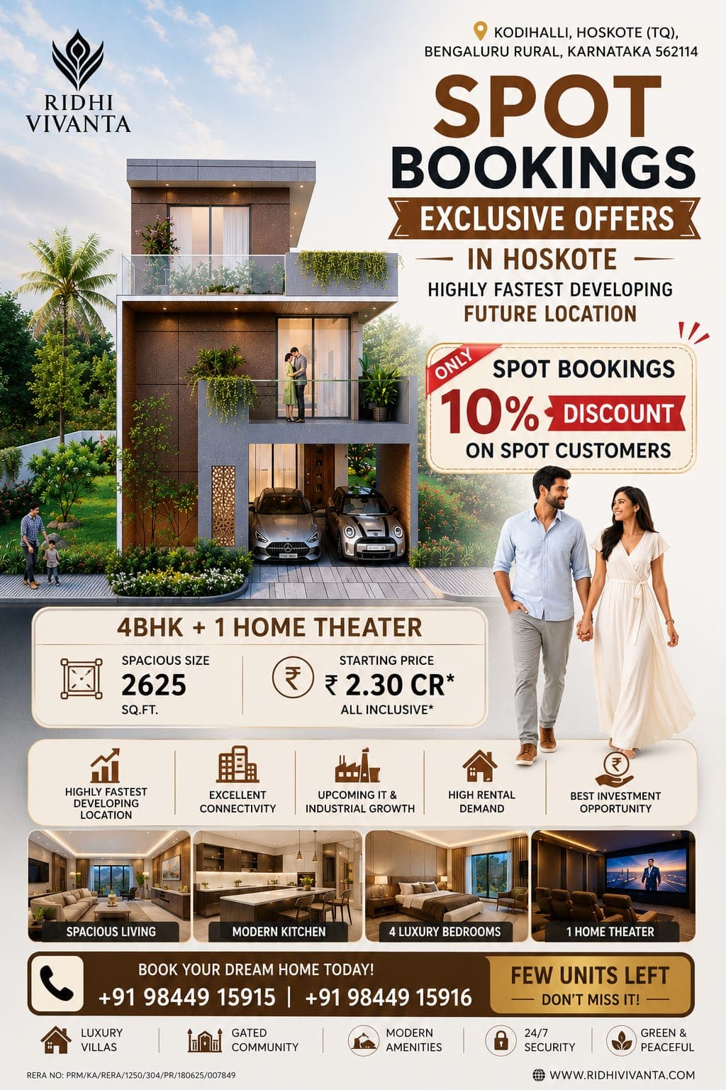 4BHK Villa Located in Kodihalli,Hoskote, Bangalore in Whitefield - Hoskote Road, Belathur, Bengaluru East City Corporation, Bengaluru, Bangalore East, Bengaluru Urban, Karnataka, 560067, India - View 20
